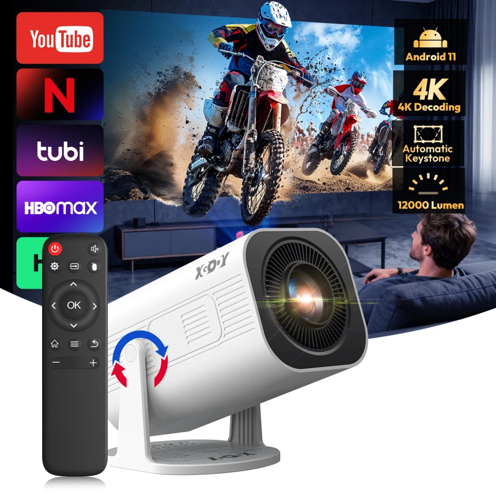 Proyector Portátil WiFi 6 4K