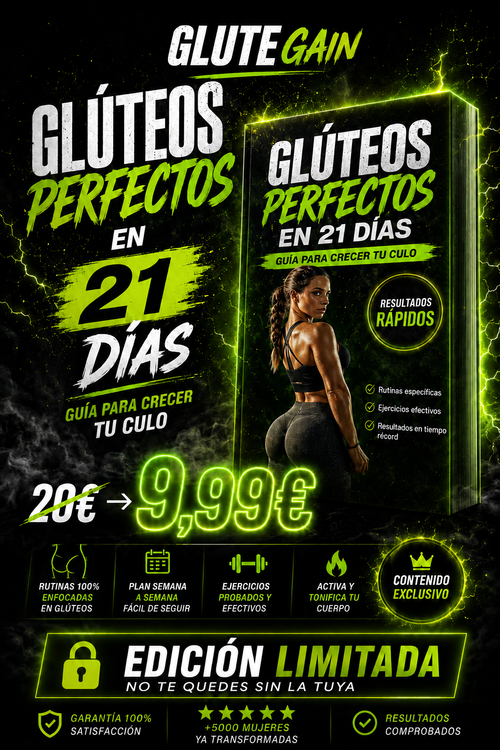 Gluteos 21 dias
