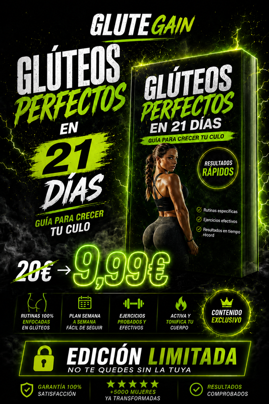 Gluteos 21 dias